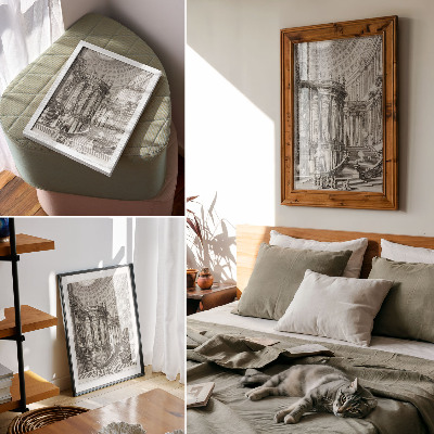 Plakatas Senovės šventykla - Giovanni Battista Piranesi