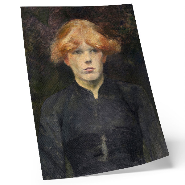 Dekoratyvinis plakatas Aukštos raiškos Henri de Toulouse-Lautrec paveikslas „Karmen“ (apie 1884 m.)