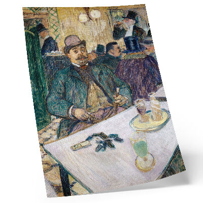 Plakatas „Ponas Boileau kavinėje“ (1893 m.) – didelės raiškos Henri de Toulouse-Lautrec paveikslas