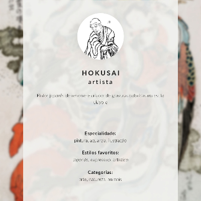 Plakatas Hokusai drugeliai ir kandys