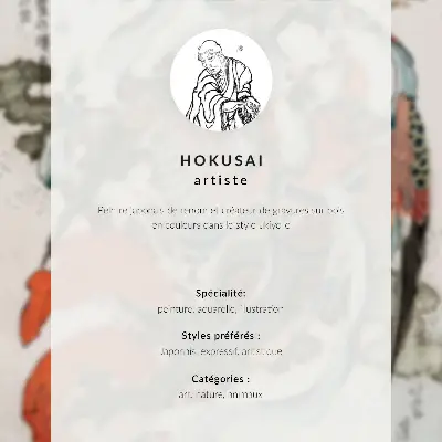 Dekoratyvinis plakatas Katsushika Hokusai bambukas vintažinėje japonų tapyboje