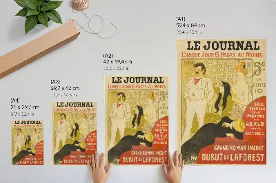 Dekoratyvinis plakatas Théophile-Alexandre Pierre Steinlen kūrinys „La Traite des Blanches“