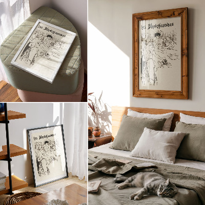 Plakatas „Les Blanchisseuses“ – teofilis Alexandre'as Steinlenas