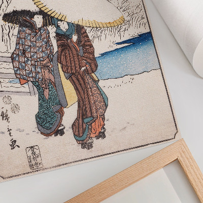 Plakatas Fujisawa, Utagawa Hiroshige