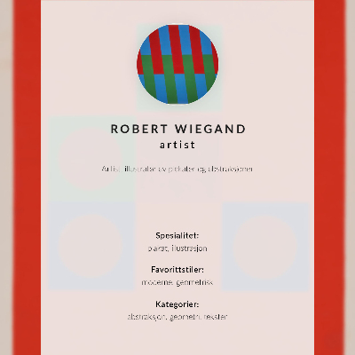 Plakatas Roberto Wiegando parodos plakatas (1965 m.)