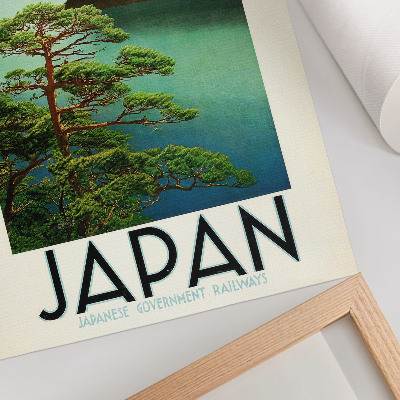 Plakatas Kelionė į Japoniją 1930-aisiais