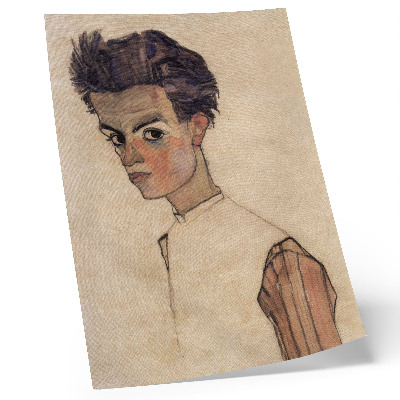 Sieninis plakatas Egono Schiele'o autoportretas (1910 m.)