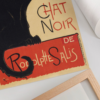 Sieninis plakatas Tournée du Chat Noir (1896), autorius Théophile Alexandre Steinlen