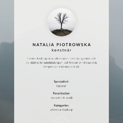 Plakatas ant drobės Minimalistinis žiemos namas sniego fone