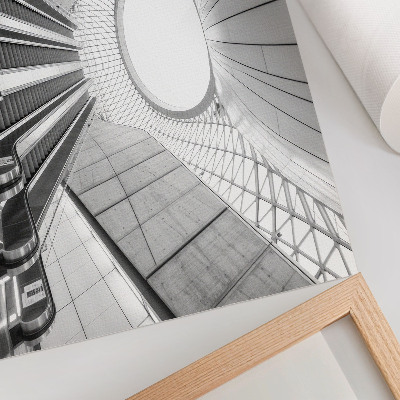 Plakatas ant drobės Minimalistinis interjero futuristinis architektūros