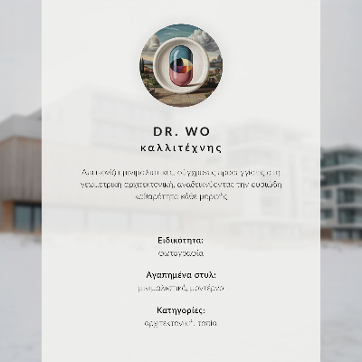 Plakatas ant drobės Minimalistinis tiltas, tiesiaeigė architektūra