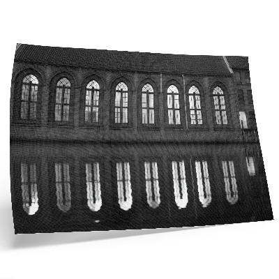 Plakatas ant drobės Simetrija, atspindys, architektūrinė elegancija, harmonija