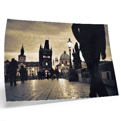 Plakatas Gotikinių bokštų vidinis tilto pasivaikščiojimas
