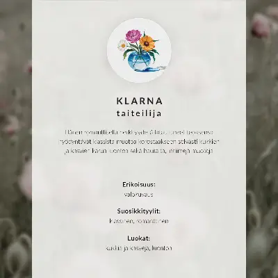 Plakatas ant drobės moderni rožinių jurginų ir žalių lapų kompozicija