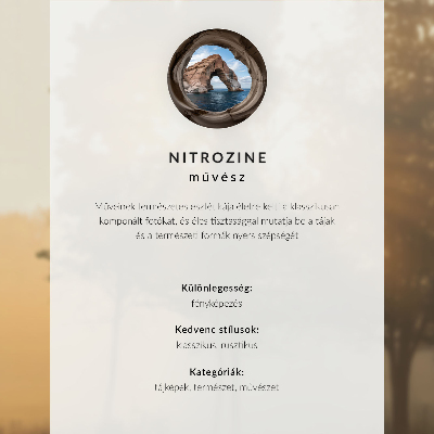 Plakatas ant drobės Miglota miško panorama, pilna žalių ir pilkų spalvų
