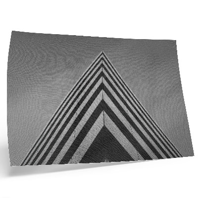 Spauda ant drobės Simetrija, linijos, monochromatizmas, dinamiška kompozicija