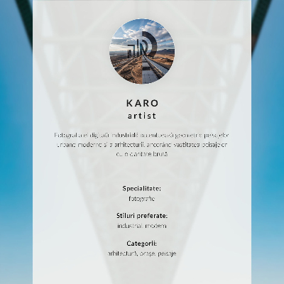 Spauda ant drobės Moderni architektūra su vandens taku