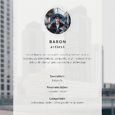 Plakatas Moderni miesto dangoraižių panorama
