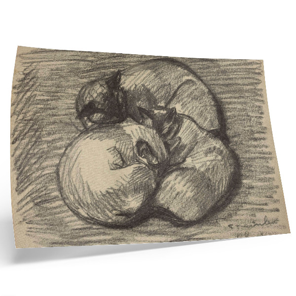 Plakatas ant drobės Katės; Tschingas, Batzaras ir Blanc-Blancas, didelės raiškos Théophile Alexandre Steinlen spaudinys