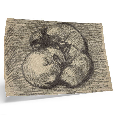 Plakatas ant drobės Katės; Tschingas, Batzaras ir Blanc-Blancas, didelės raiškos Théophile Alexandre Steinlen spaudinys