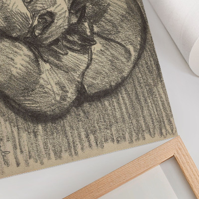 Plakatas ant drobės Katės; Tschingas, Batzaras ir Blanc-Blancas, didelės raiškos Théophile Alexandre Steinlen spaudinys