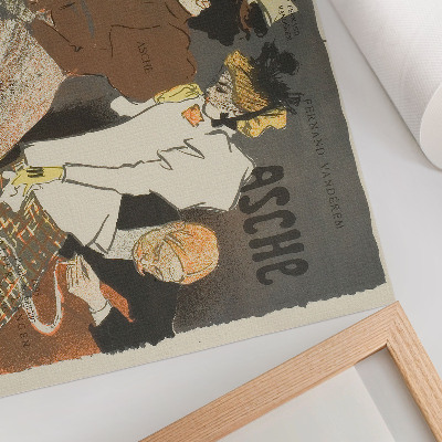 Plakatas Asche autorius Théophile-Alexandre Pierre Steinlen