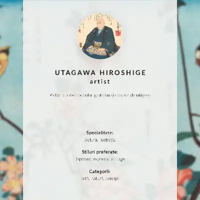 Japoniškas gervės medžio raižinys (1826–1869) plakatas ant drobės