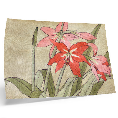 Plakatas ant drobės Amaryllis (1915), Hannah Borger Overbeck