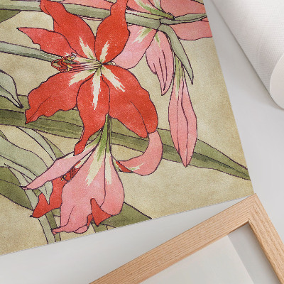 Plakatas ant drobės Amaryllis (1915), Hannah Borger Overbeck