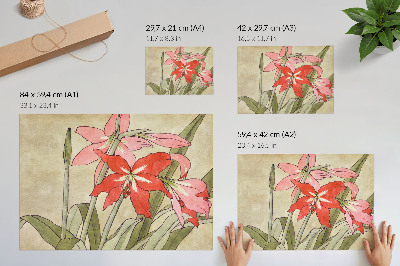 Plakatas ant drobės Amaryllis (1915), Hannah Borger Overbeck