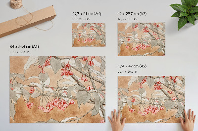 Plakatas Hannah Borger Overbeck „Degantis krūmas“ (1915 m.)