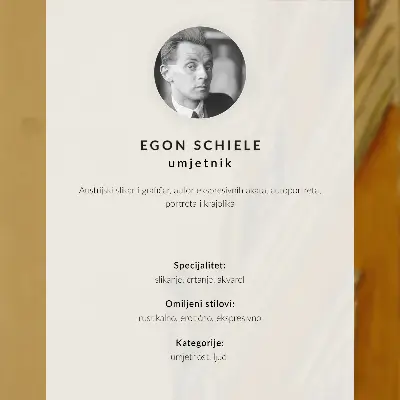 Spauda ant drobės Egono Schiele „Kalnų upelis“ (1917 m.) iš MET muziejaus kolekcijos