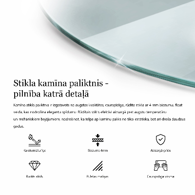Apsauginis stiklas po židiniu skaidrus