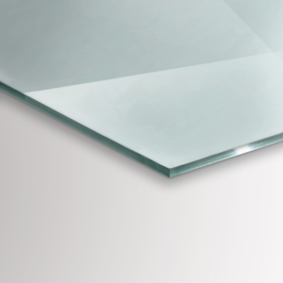 Apsauginis židinio stiklas šešiakampis skaidrus