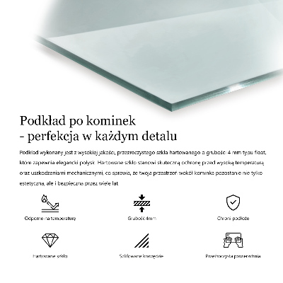 Apsauginis židinio stiklas šešiakampis skaidrus