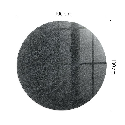 Apsauginis stiklas po židiniu apskritas Natūralaus akmens tekstūra