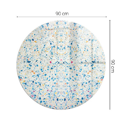 Apsauginis stiklas po židiniu apskritas Abstraktus tekstūros raštas