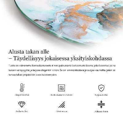 Židinio stiklas pusiau ovalios Spalva alyvuogių