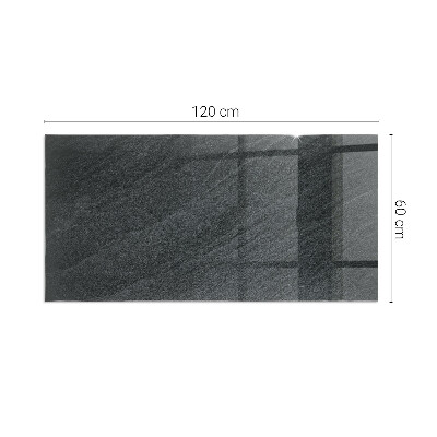 Židinio stiklas stačiakampis Natūralaus akmens tekstūra