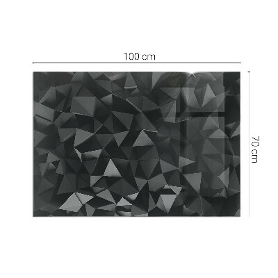 Židinio stiklas stačiakampis Trimatė geometrija