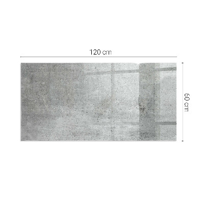 Židinio stiklas stačiakampis Neapdoroto betono tekstūra