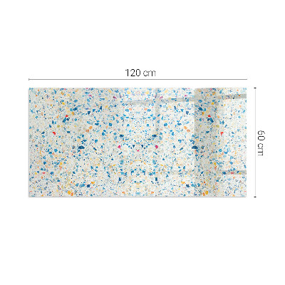 Židinio stiklas stačiakampis Abstraktus tekstūros raštas