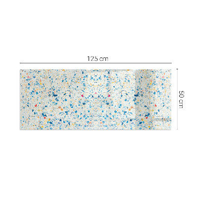 Židinio stiklas stačiakampis Abstraktus tekstūros raštas