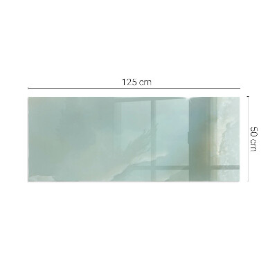 Židinio stiklas stačiakampis Subtilus marmuro raštas