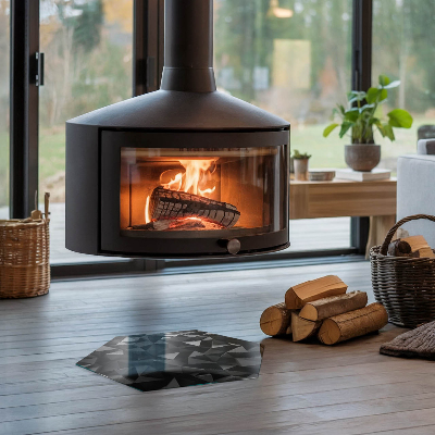 Stiklas po židiniu šešiakampis Geometrija trijuose matmenyse