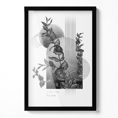 Juoda Praktiškas Nuotraukų Rėmelis 40x60 cm