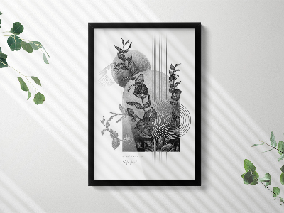 Juoda Praktiškas Nuotraukų Rėmelis 40x60 cm