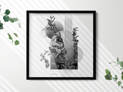 Juoda Rėmas Paveikslui 50x50 cm