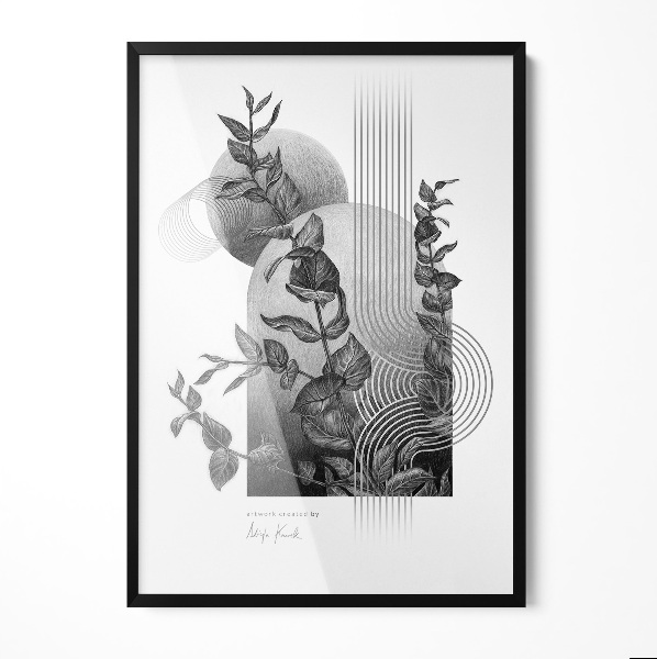 Juoda Gražus Nuotraukų Rėmelis 70x100 cm