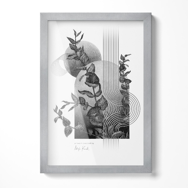 Sidabrinė Plakatų Rėmelis 20x30 cm